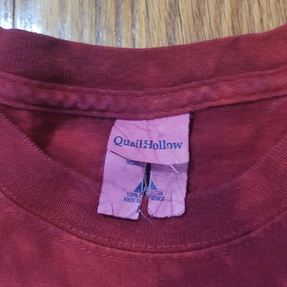 Quail Hollow Native American T-Shirt Size Large Wildlife Wolf Horse Stallion - Picture 7 of 8